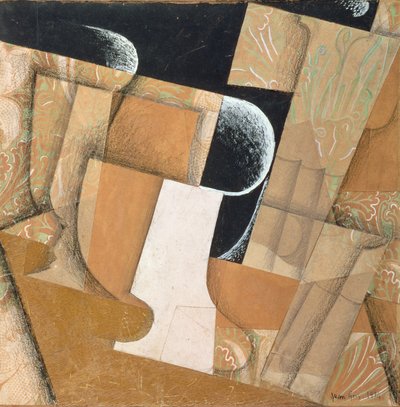 The Glass by Juan Gris